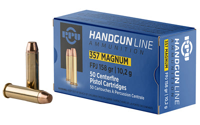 PPU .357 MAGNUM 158GR JHP 50/500