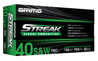 STREAK GRN 40S&W 180GR TMC 50/1000