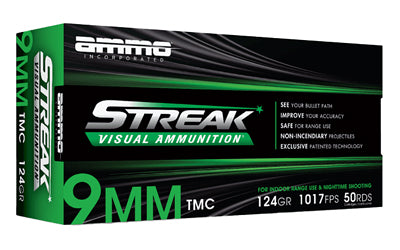 STREAK GRN 9MM 124GR TMC 50/1000