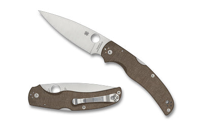 SPYDERCO NATIVE CHIEF 4.08 BRN CNVS