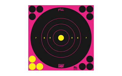 PRO-SHOT 8 PINK BULLSEYE 6PK