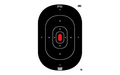 PROSHOT 12X18 SILH SS BLACK 8PK