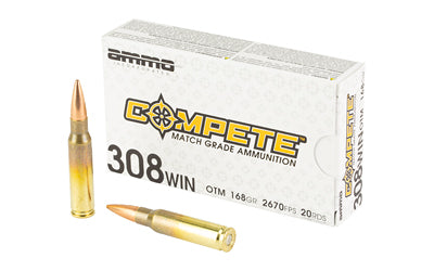 AMMO INC 308WIN 168GR OTM 20/200