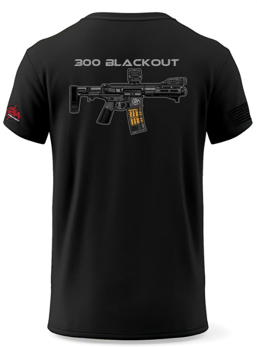 2Aready 300 Blackout T-Shirt